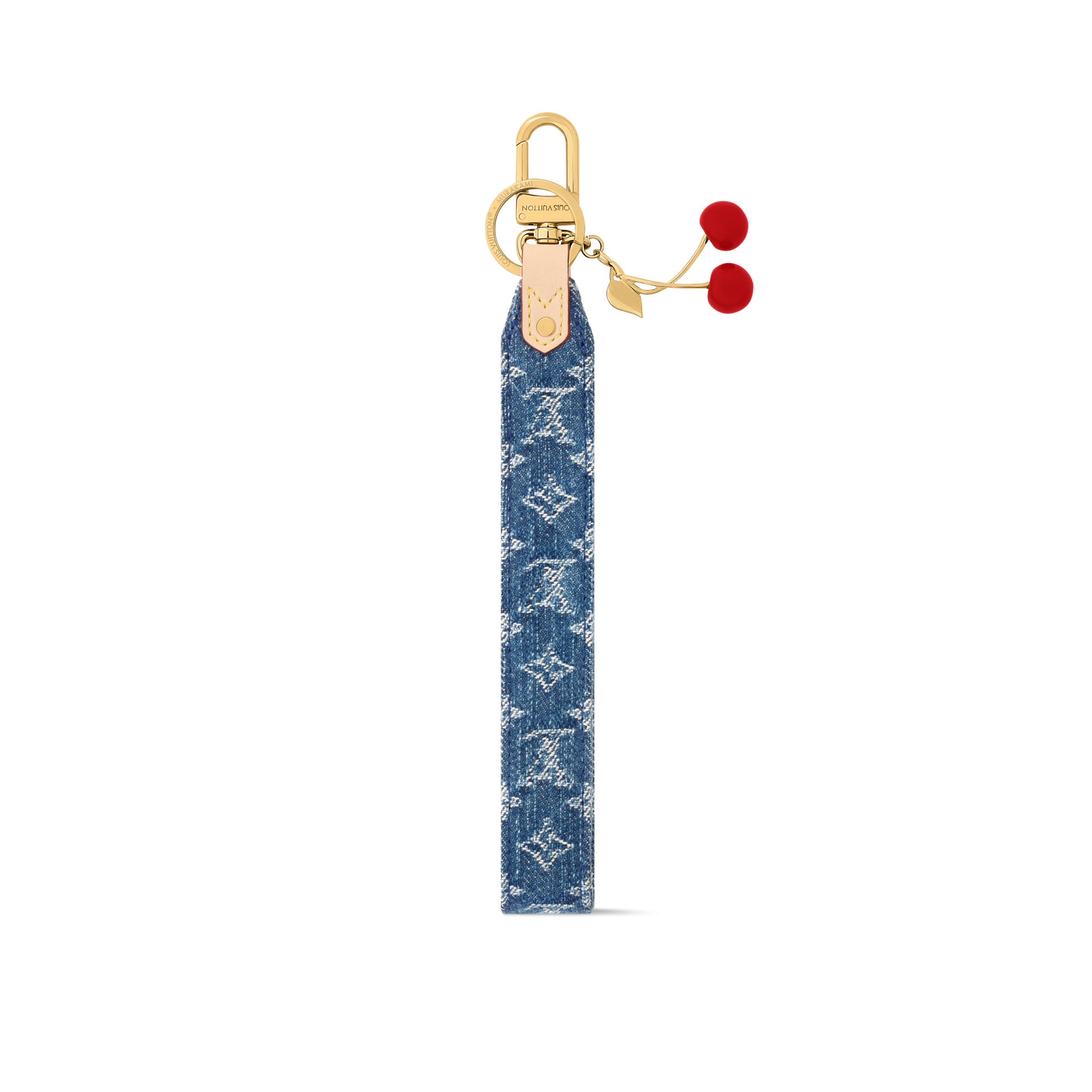 LV x TM Denim Cerise Dragonne . - Key Holders and Bag Charms